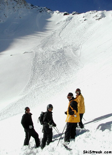 A thousand foot slide